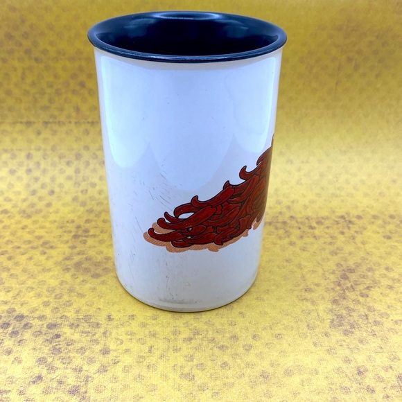 HTF Vintage New Mexico Ristras (Chili) And Native American Pottery Coffee Cup - Picture 2 of 9